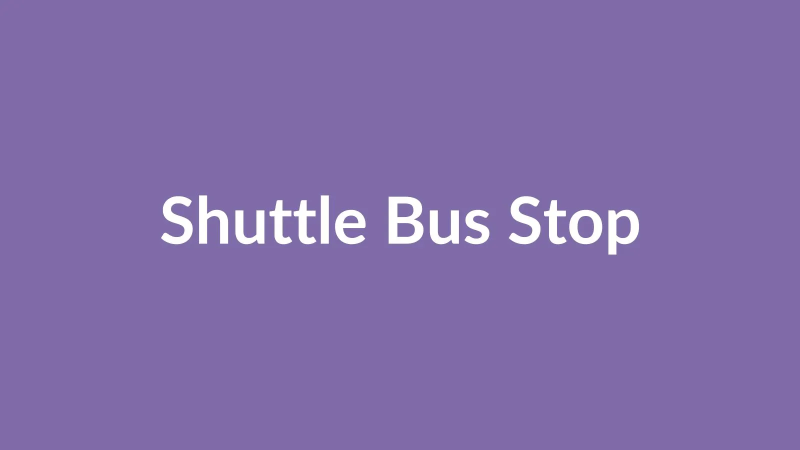 Shuttle bus stop at Yahata Station north exit for Kawachi Fuji Garden during bloom season