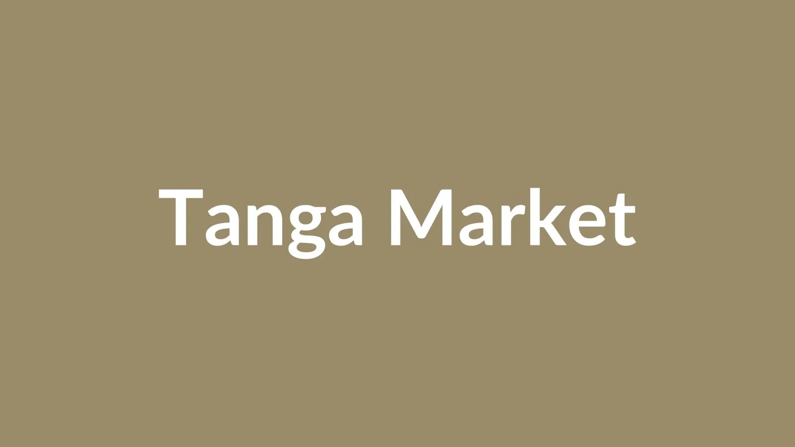 Tanga Market covered arcade with fresh produce stalls